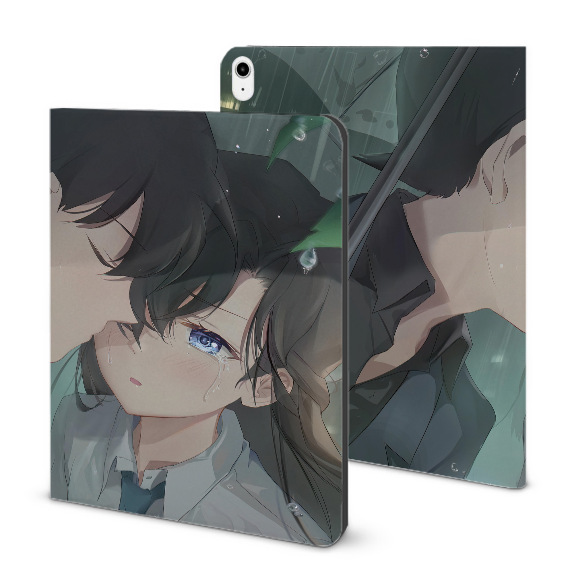 （画像用） 名探偵コナン Detective Conan IPadケース ペンホルダー付き ブックスタイルデザイン
